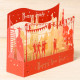 5 GRANDS DIORAMAS "SKYLINE DU MONDE" ROUGE