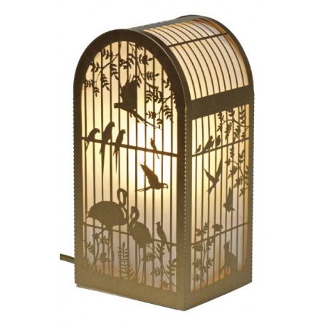 Lampe Cage à Oiseaux
